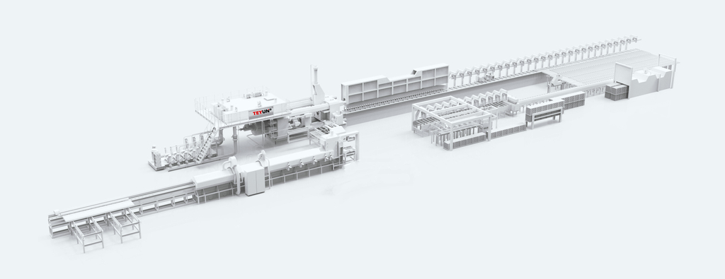 aluminum extrusion press line layout