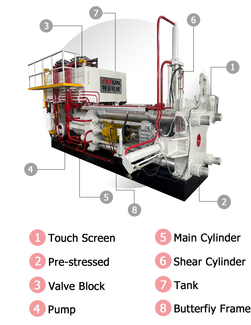 aluminum extrusion press