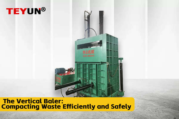 The Vertical Baler: Compacting Waste Efficiently and Safely