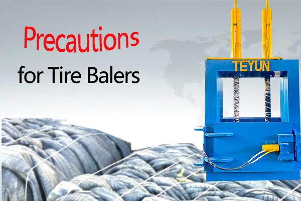 Precautions for tire balers