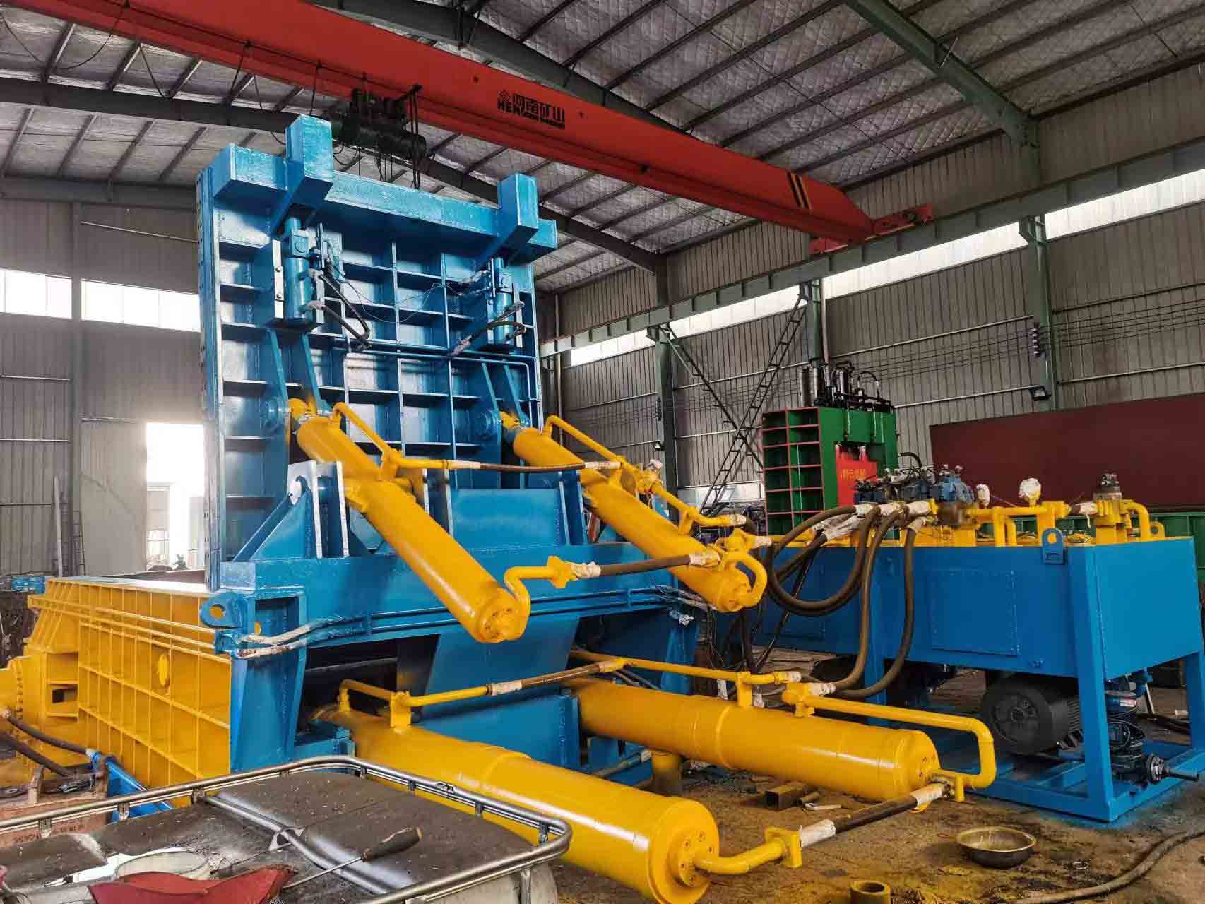 Precautions for Metal Baler During Test Run