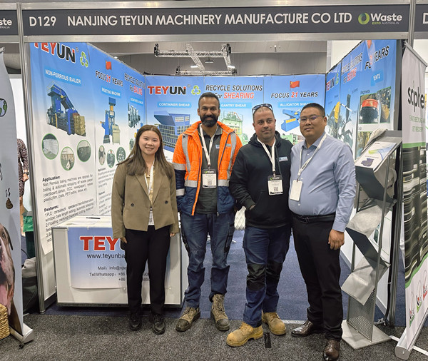 TEYUN Exhibition of Waste EXPO Australia 2023 successfullu finished