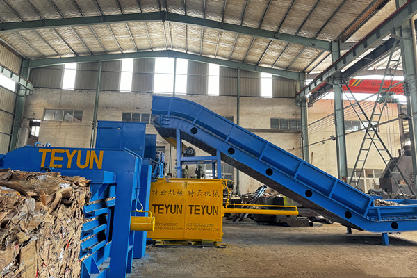 Successful testing of the gantry shear and horizontal baler!